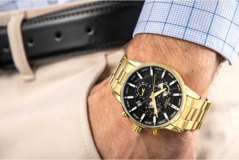 Orë dore për meshkuj Giewont, e zezë