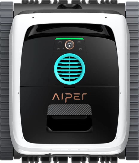 Robot pastrues pishine AIPER Scuba N3, me bateri, 180 min, 300 LPM, filtër MicroMesh 3µm, stacion karikimi pa kabllo, bardhë/zi
