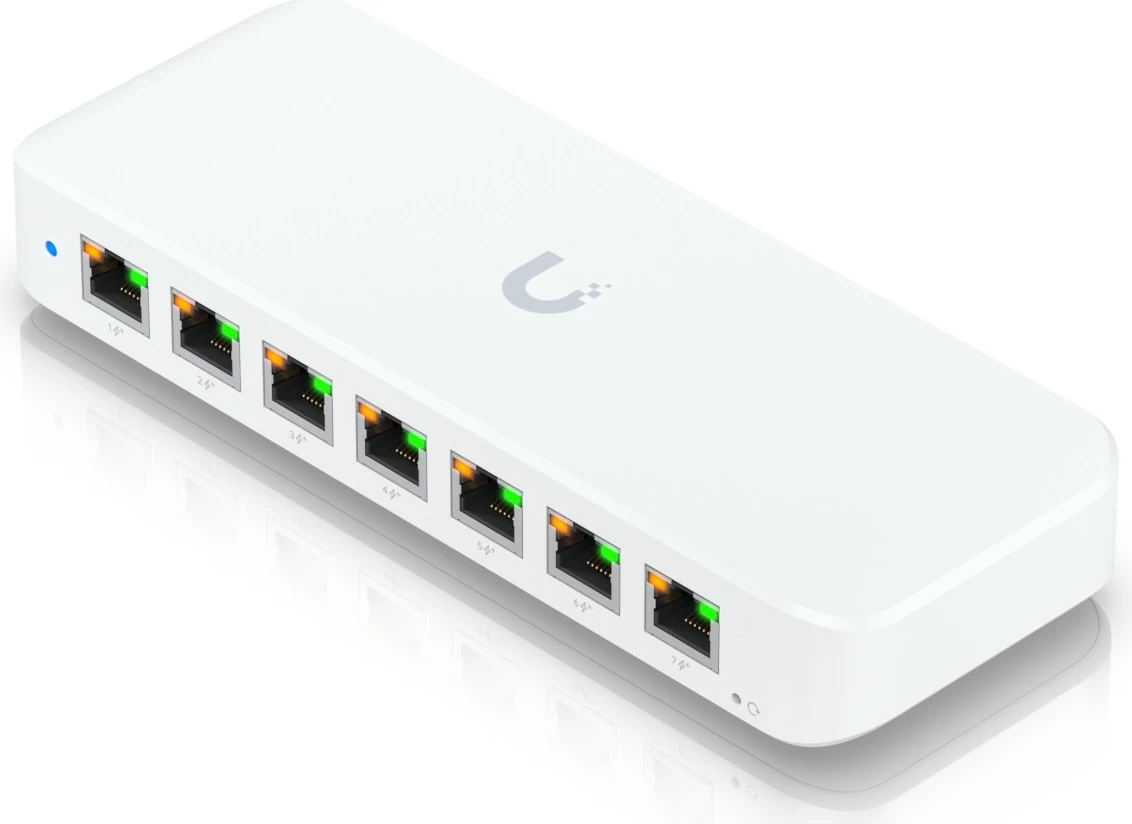Switch Ubiquiti Ultra, Managed, L2, Gigabit Ethernet, PoE, i bardhë