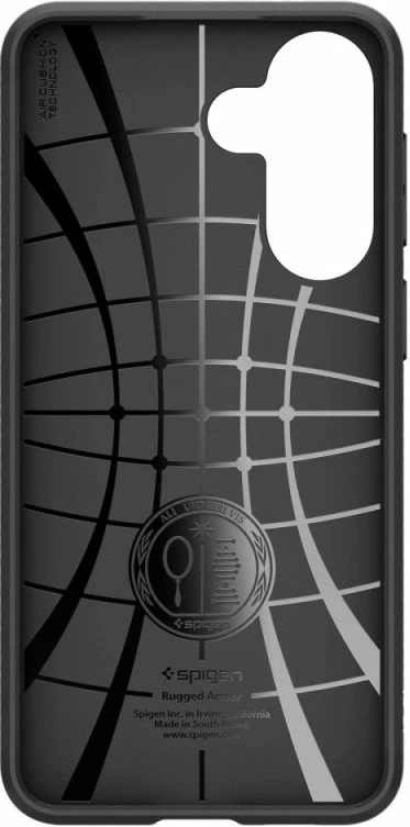Mbështjellës telefoni Spigen Rugged Armor për Samsung Galaxy A57 5G, i zi