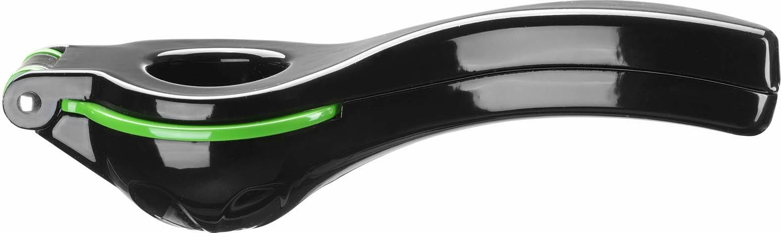 Shtrydhëse agrumesh dore, Bar Up, dy tasa Ø55/Ø70 mm, alumini i veshur me pluhur, 225x80x55mm, e zezë/jeshile