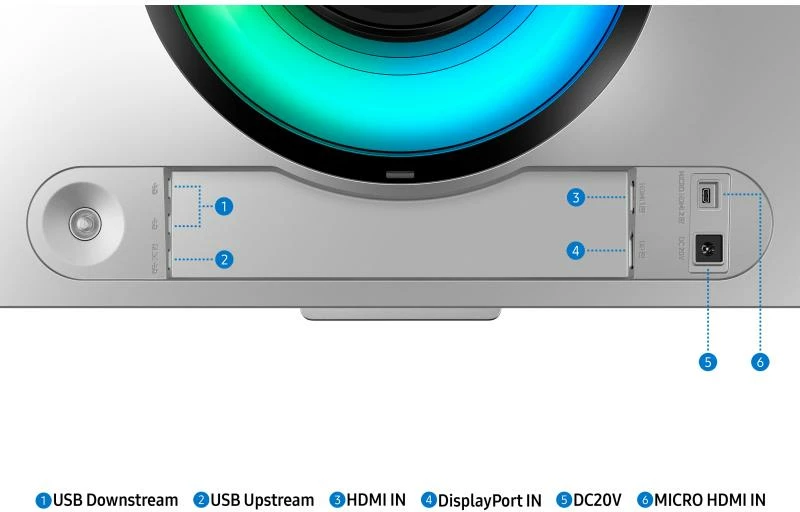 Monitor Samsung Odyssey OLED G9 S49CG954SU G95SC (LS49CG954SUXEN) 49\" Argjend/I zi