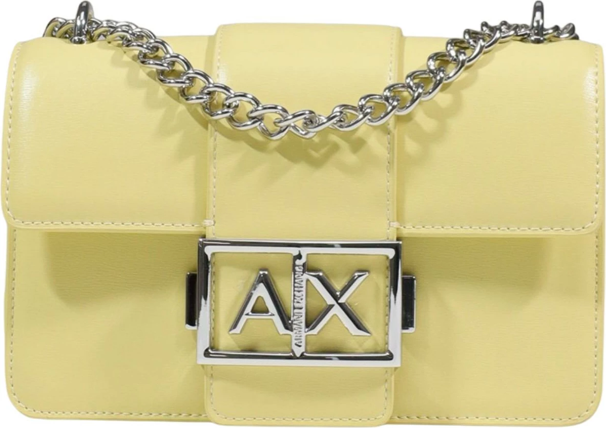 Çantë messenger për femra Armani Exchange XW000071 AF12039, e verdhë