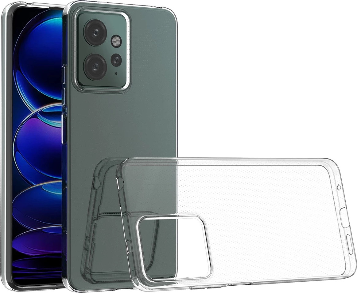 Mbështjellës Hurtel Ultra Clear për Xiaomi Redmi 13, transparent