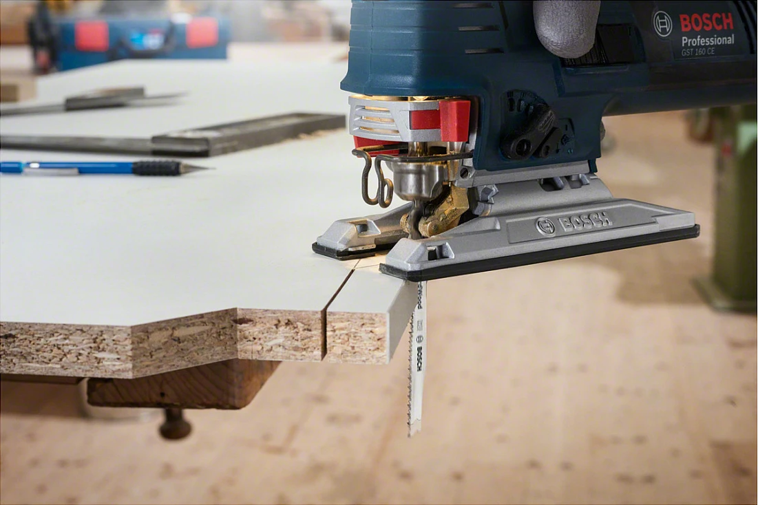 Teh për sharrë dekupazhi Bosch T 234 X Progressor for Wood, 117 mm, 25 copë, gri