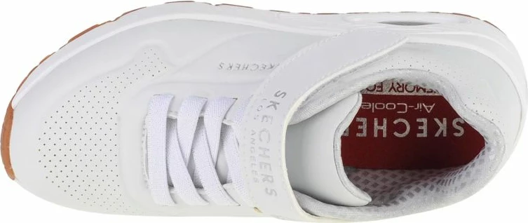 Atlete fëmijë Skechers, të bardha