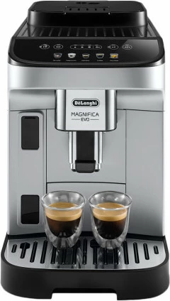 Makinë kafeje automatike DeLonghi Magnifica Evo ECAM290.61.SB, 15 bar, 1450 W, depo uji 1.8 L, depo kokrrash 250 g, Argjend/zezë