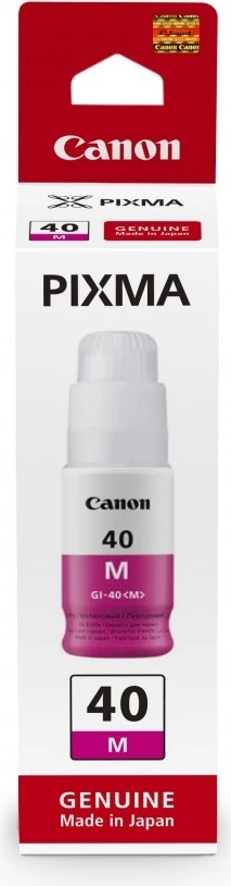 Bojë për printer Canon GI-40 M (3401C001), shishe standard, magenta