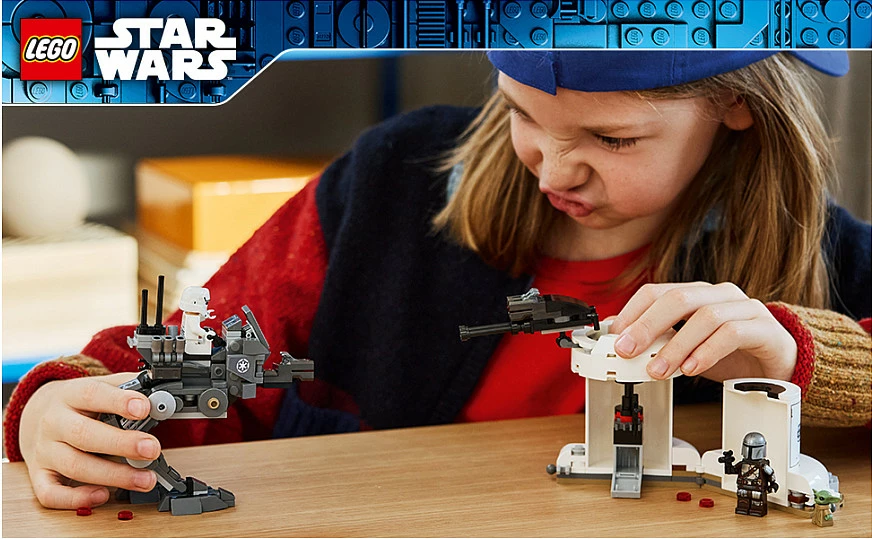 Set ndërtimi LEGO Star Wars 75444 AT-RT Attack, 297 pjesë, shumëngjyrësh
