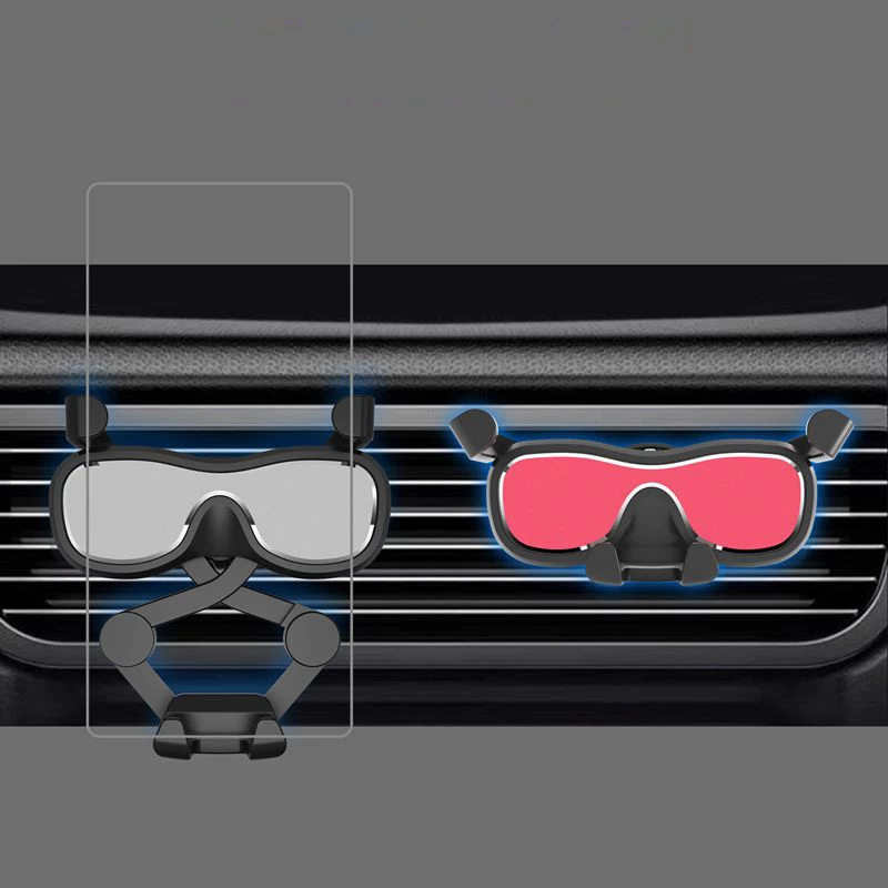 Mbajtës graviteti për celular Hurtel YC06 me freskues ajri, i zi