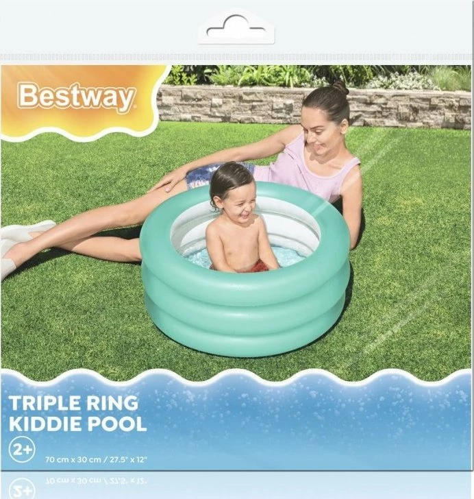 Pishinë e fryshme Bestway për fëmijë 2+ 70x30cm 43L, blu