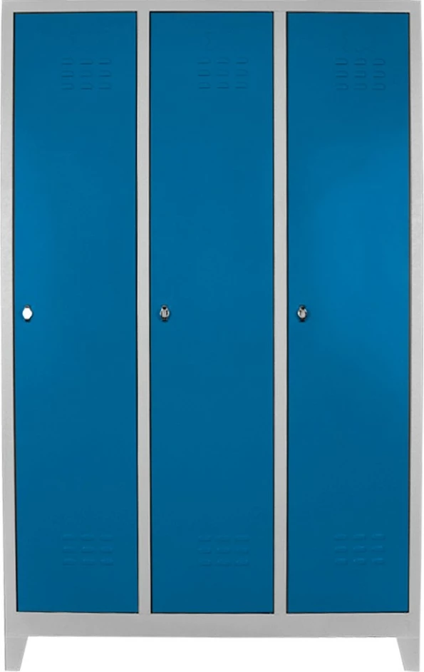 Dollap metalik për depo, gri dhe kaltër, Skye Decor, Js1027Ma