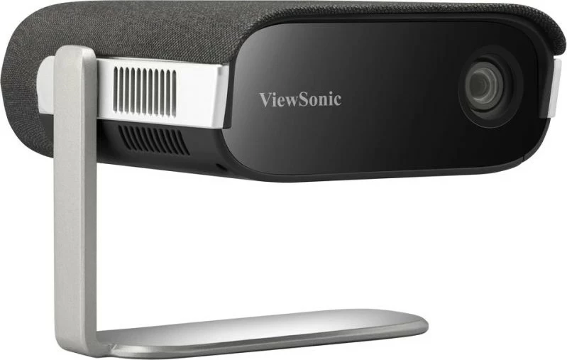 Projektor portativ Viewsonic M1S, LED, WVGA, 16 GB, i zi, argjendtë