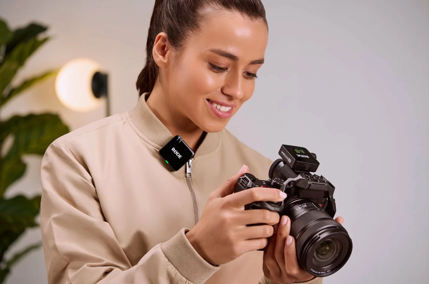 Sistem mikrofonik wireless Rode Wireless GO III WIGOGEN3 2-kanal, 32-bit float, 32GB, USB-C/3.5mm, e zezë, set 3 copë