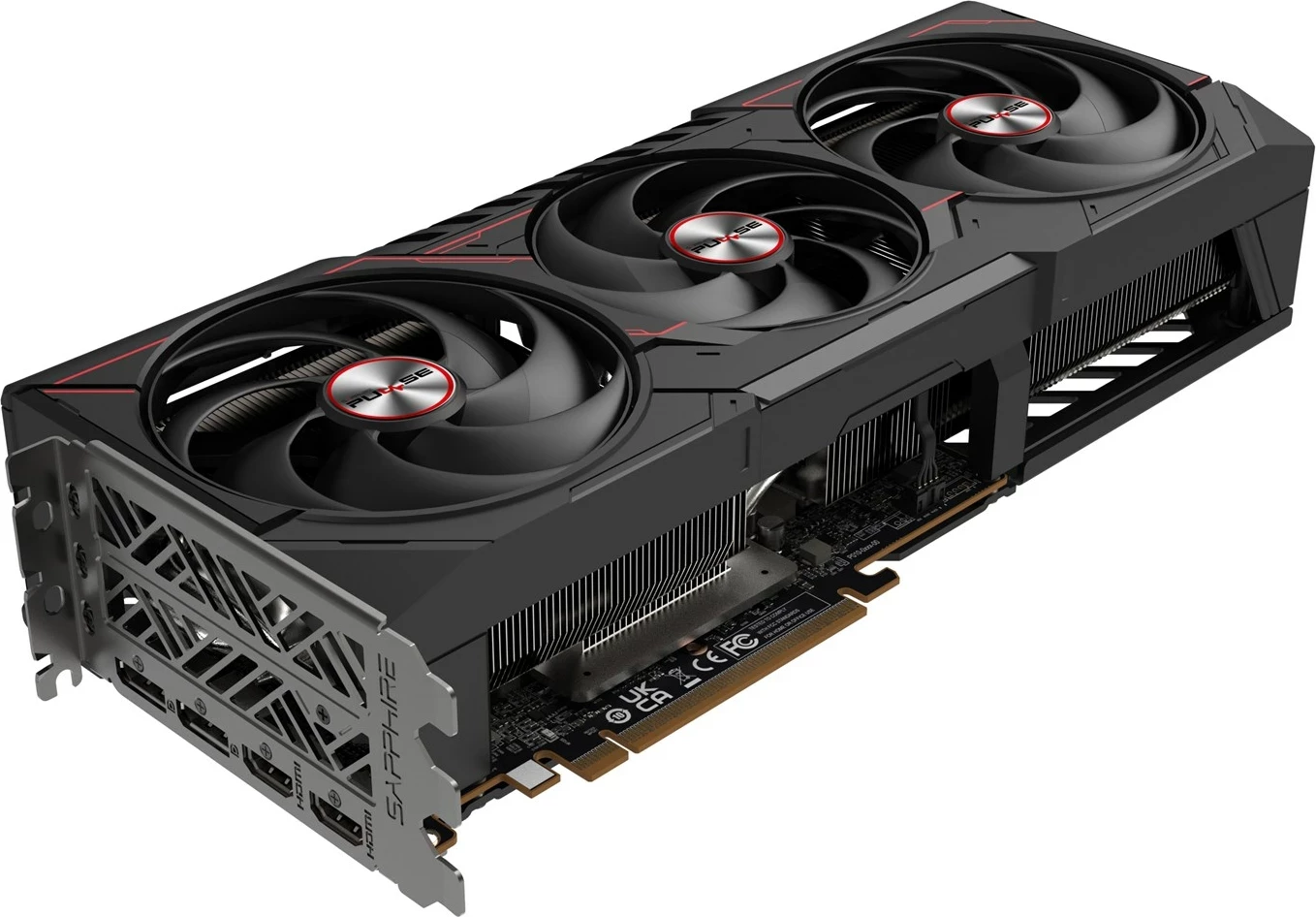 Kartelë grafike Sapphire PULSE Radeon RX 9070 XT, 16 GB GDDR6, e zezë