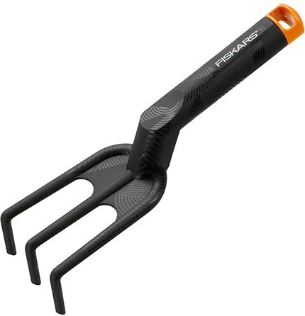 Rrëmihëse dore metalike Fiskars, zezë/ portokalli