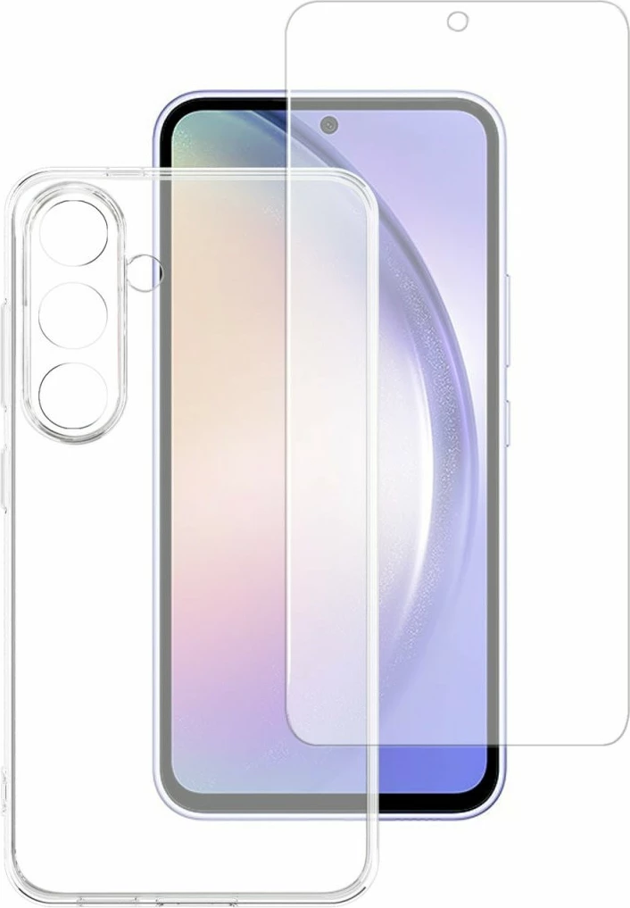 Mbështjellës 4smarts 541026, Samsung Galaxy A55, 16.8 cm (6.6"), Transparent