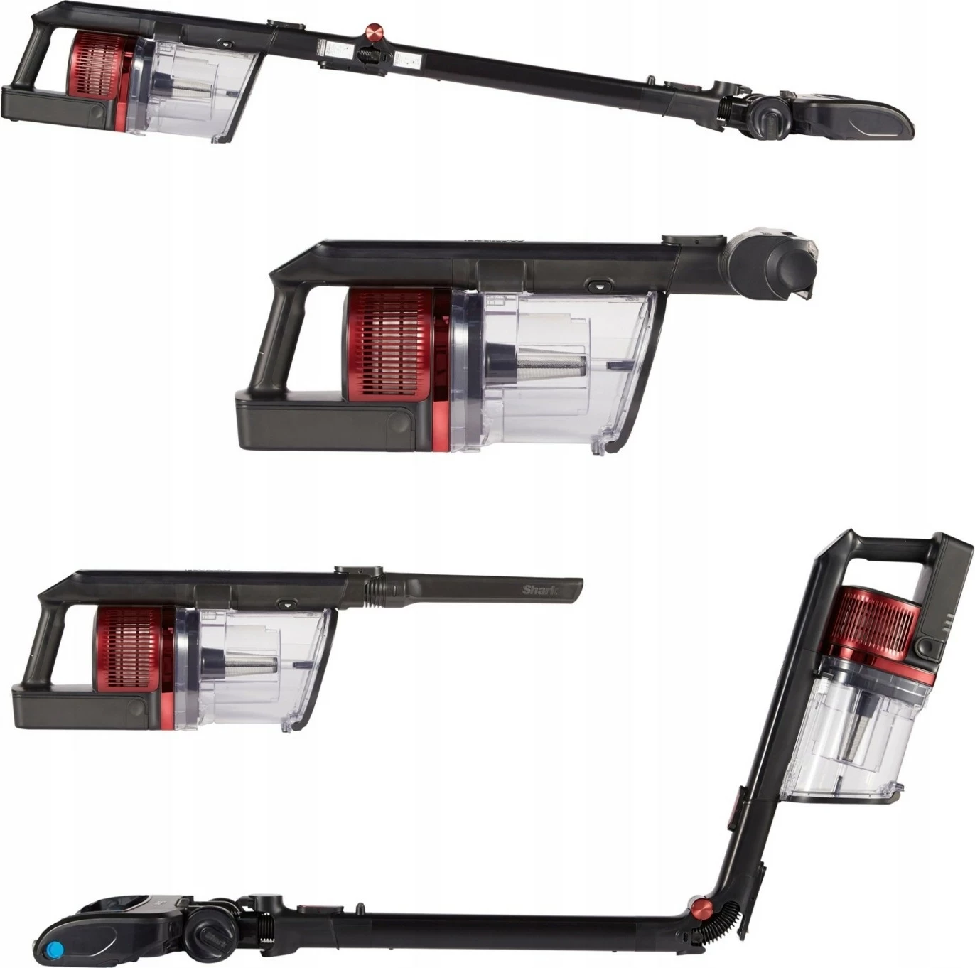 Fshesë pa kabllo Shark IZ300EUT, 25V, e zezë-kuqe