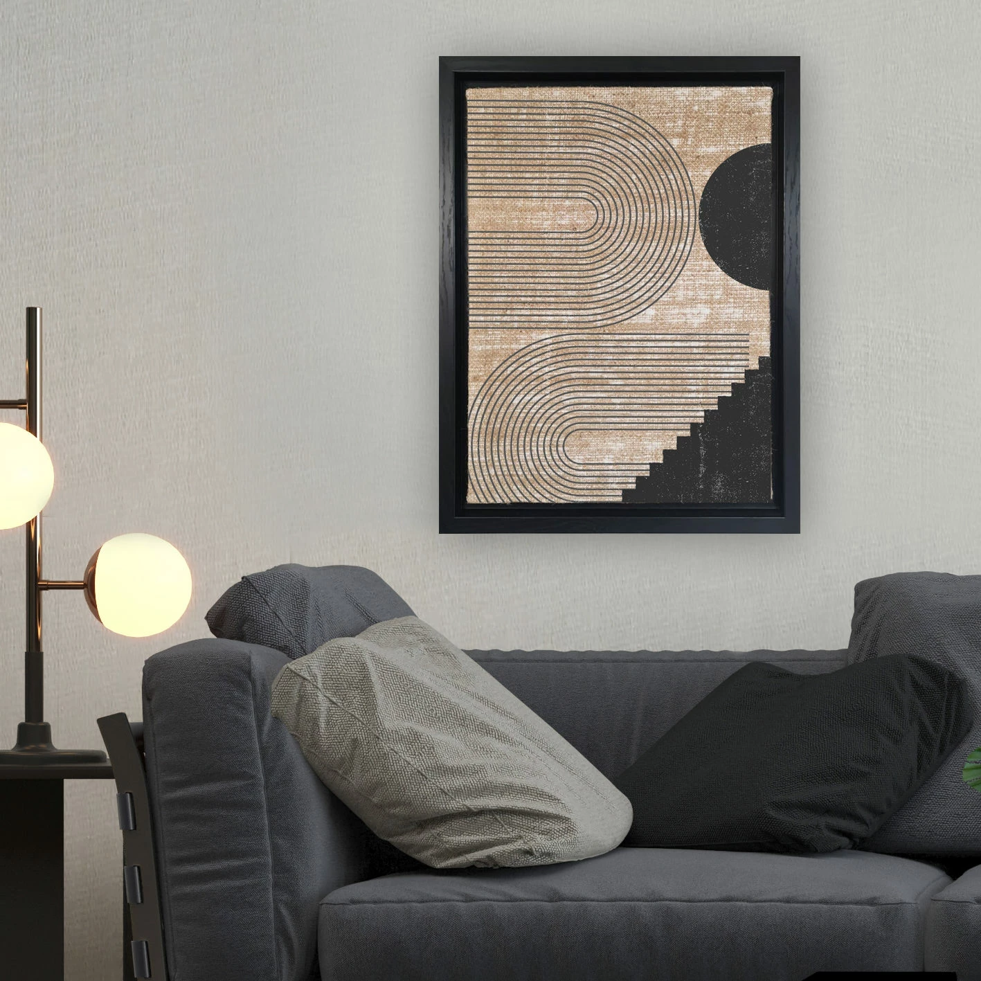 Pikturë dekorative në kanavacë Wallity, LSJ518635863754, 36x46cm