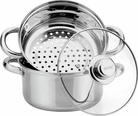Tenxhere për avull KingHoff KH-3318 24 cm 5 L, çelik