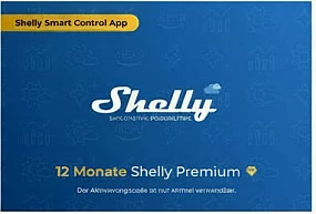 Kartë scratch Shelly Premium App, 12 muaj