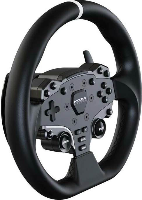 Set gaming Moza Racing R5 RS20 me bazë direct drive, timon ES, pedale SRP-Lite, për PC, zi