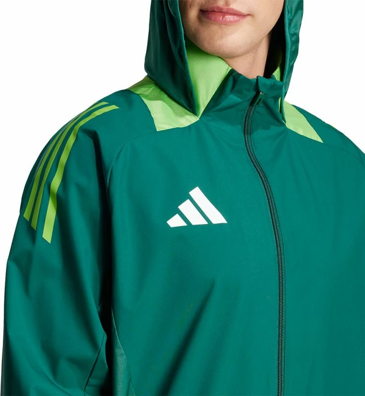Jakne për futboll për meshkuj adidas, e gjelbër