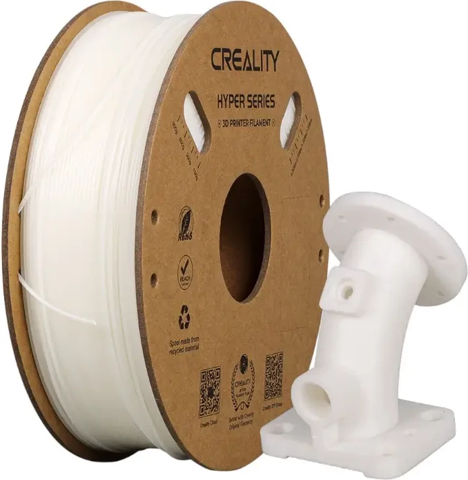 Filament ABS Creality Hyper, 1.75 mm, 1 kg, Bardhë