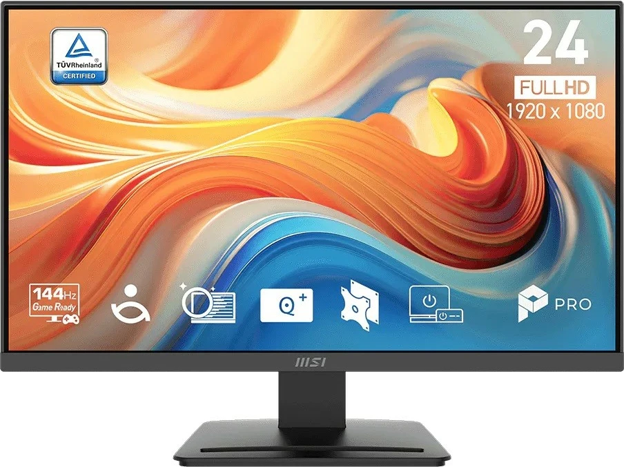Monitor MSI PRO MP241 E14V 23.8\" FHD IPS 144Hz, zi