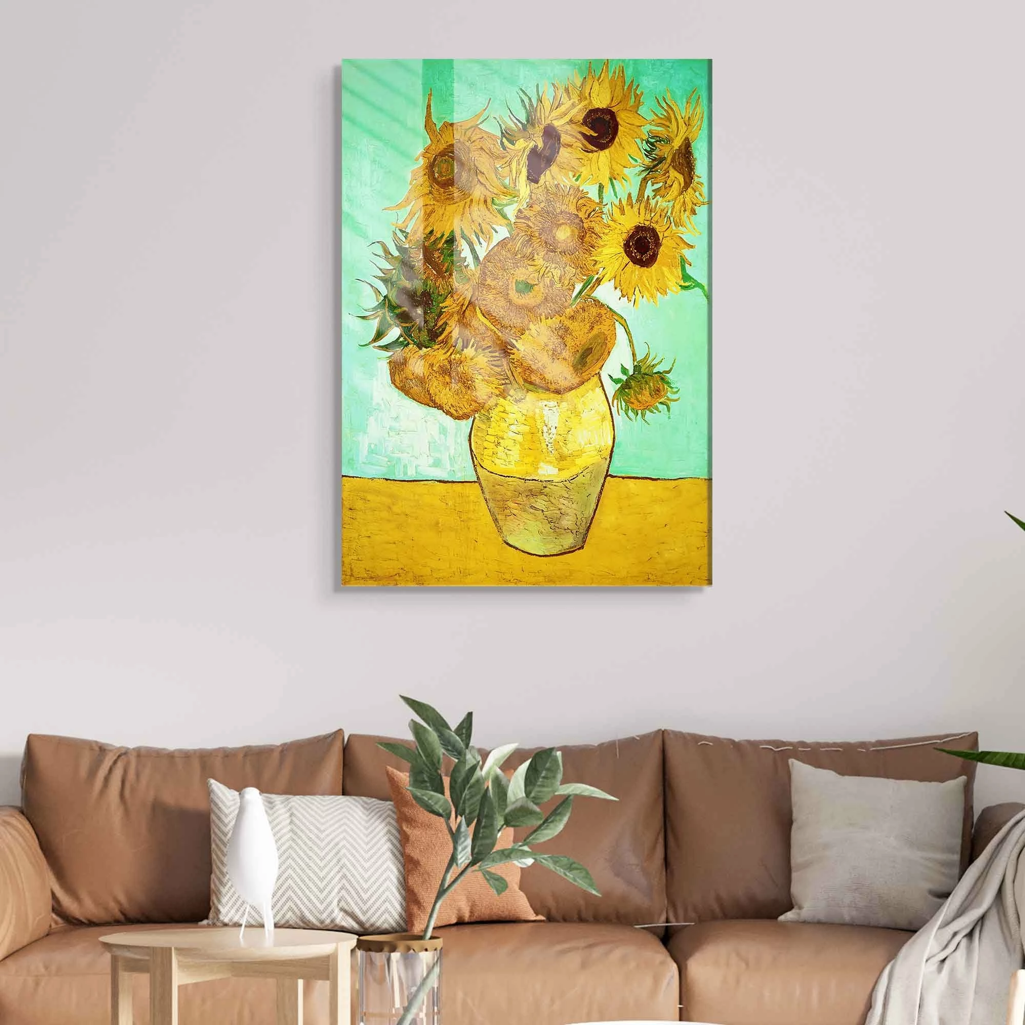 Pikturë dekorative prej xhami të temperuar, Wallity 2291, 50x70cm