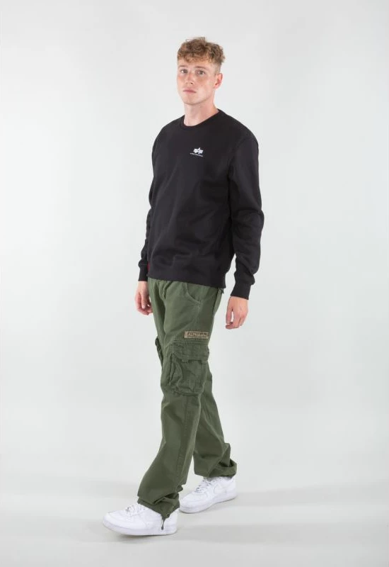 Duks për meshkuj Alpha Industries, i zi [Madhësia: XXXL]