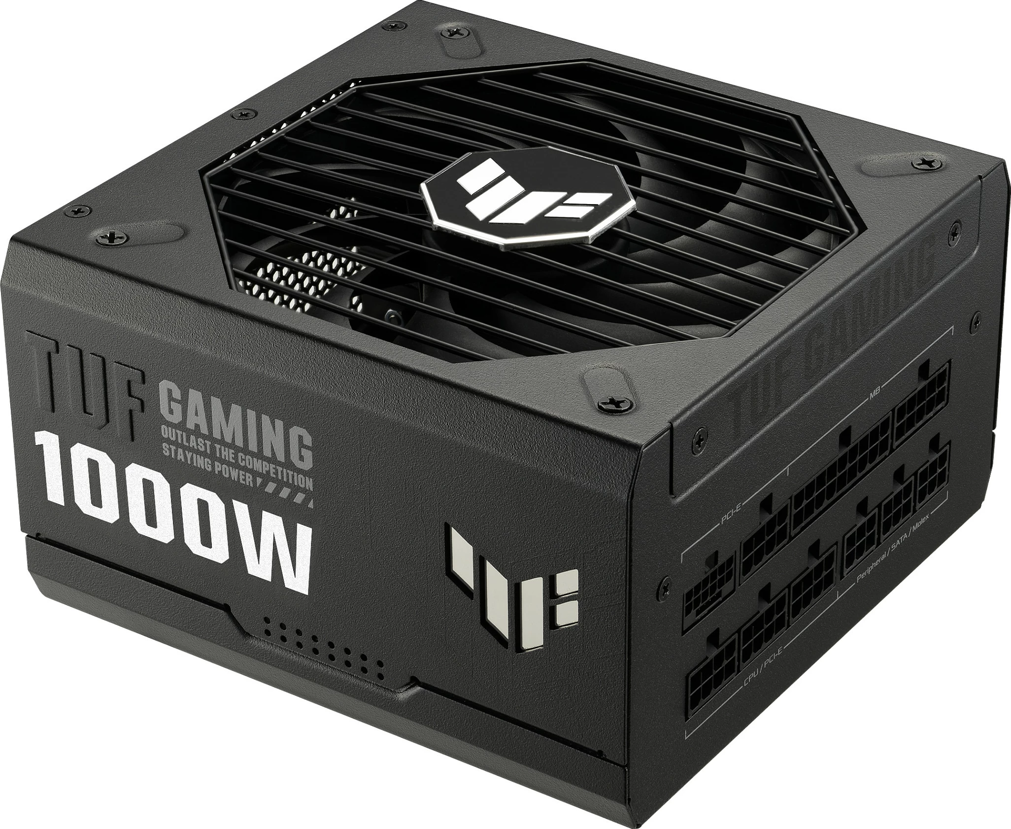Kasë energjie ASUS TUF Gaming 1000W, 80 PLUS Gold, plotësisht modulare, e zezë