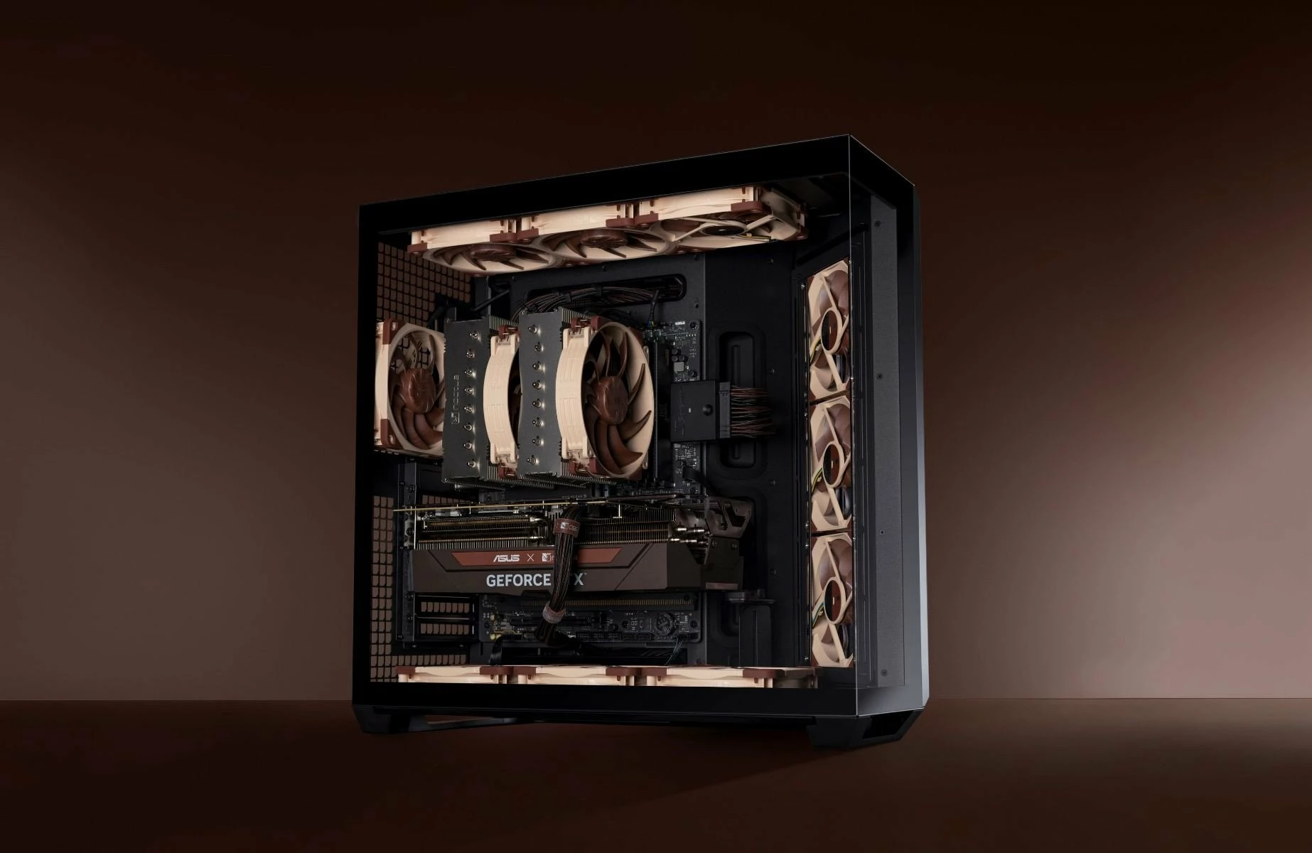 Ventilator kompjuteri Noctua NF-A12x25 G2 PWM 120mm 4-pin, kafe/bezhë, 1 copë