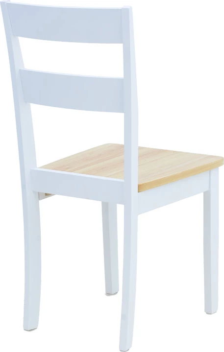 Karrige York, set prej 2 copë, ngjyrë e bardhë-natyrale, 39.5x47.5x89cm