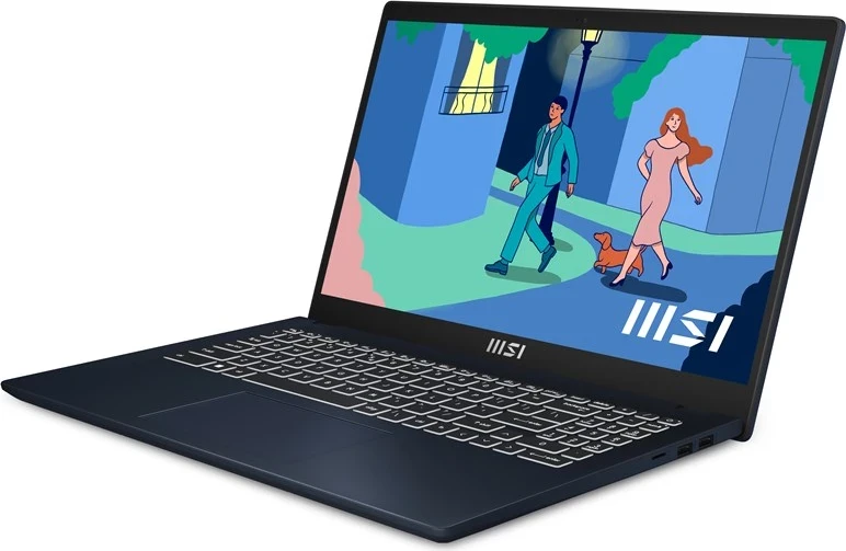 Laptop MSI Modern 15 B12MO-640PL, 15.6", Intel Core i5, 16GB RAM, 512GB SSD, Intel Iris Xe Graphics, i zi