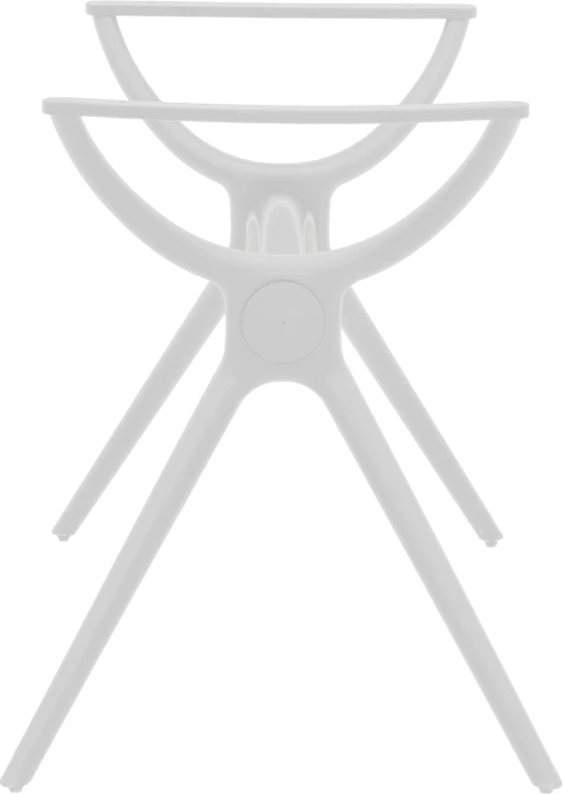 Bazë tavoline Herno, e bardhë, 106x61x73cm