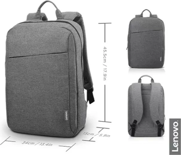 Çantë shpine Lenovo B210, 15.6", poliestër, Gri