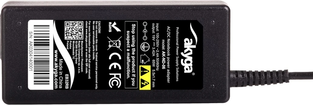Përshtatës adapter Akyga, AK-ND-06, 65 W