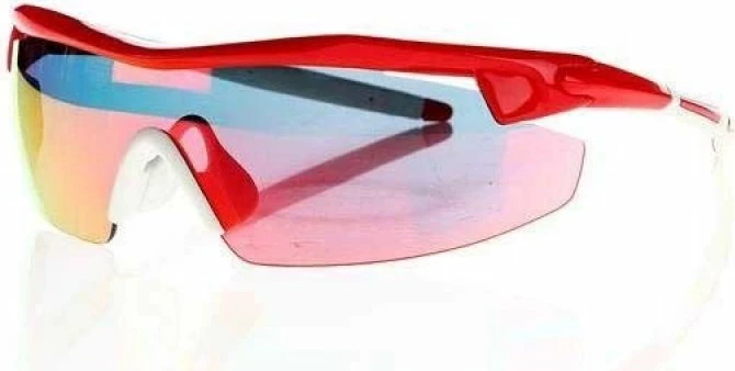 Syze dielli Goggle, unisex, kuqe/bardhë