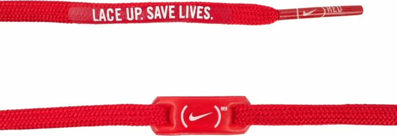 Lidhëse këpucësh Nike SZNUR, të kuqe, 2 copë