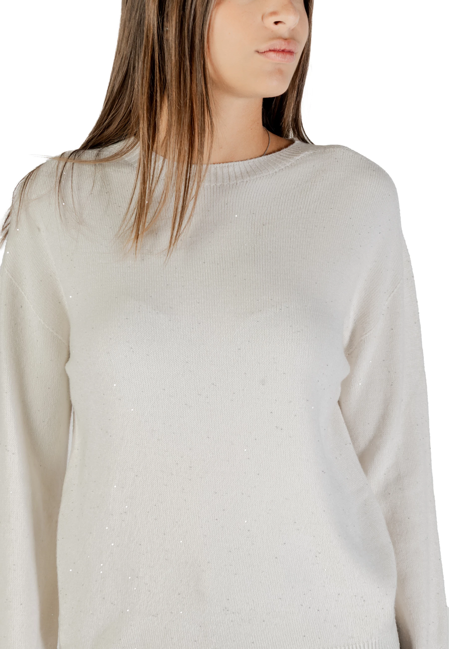 Xhemper për femra Liu Jo MF5483 MA27R, i bardhë [Madhësia: XL]