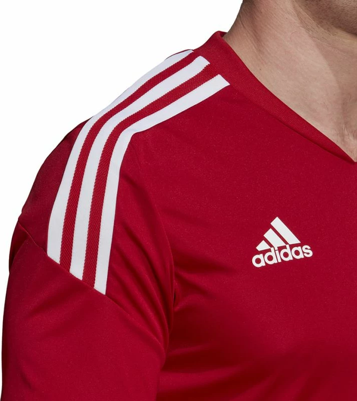 Fanellë futbolli për meshkuj adidas Condivo 22, e kuqe [Madhësia: S]