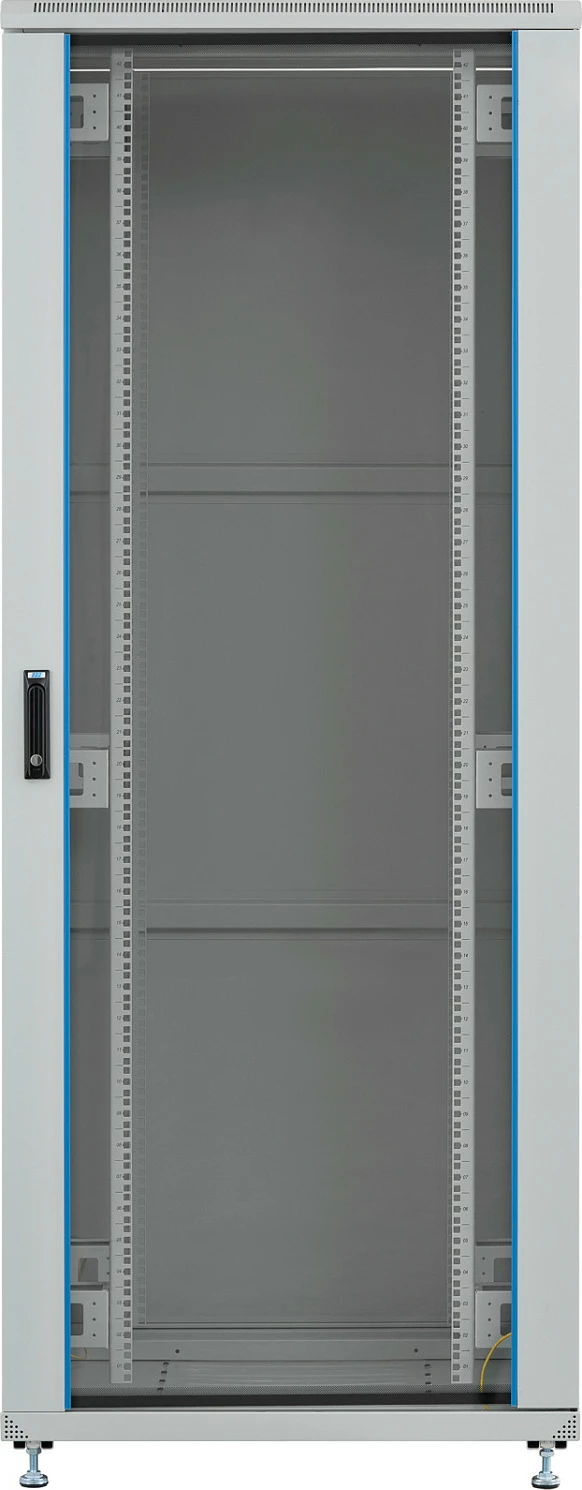 Kabinet rrjeti EFB Elektronik PEL 42U 19", 800x800mm, derë xhami, gri