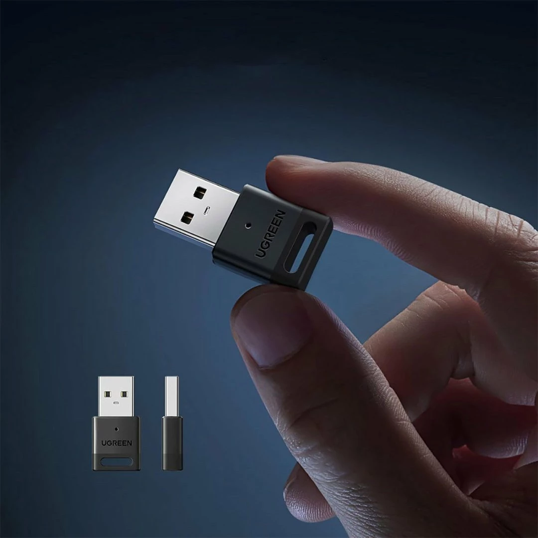 Adapter Bluetooth USB-A Ugreen CM591 Bluetooth 5.3, 20 m, i zi