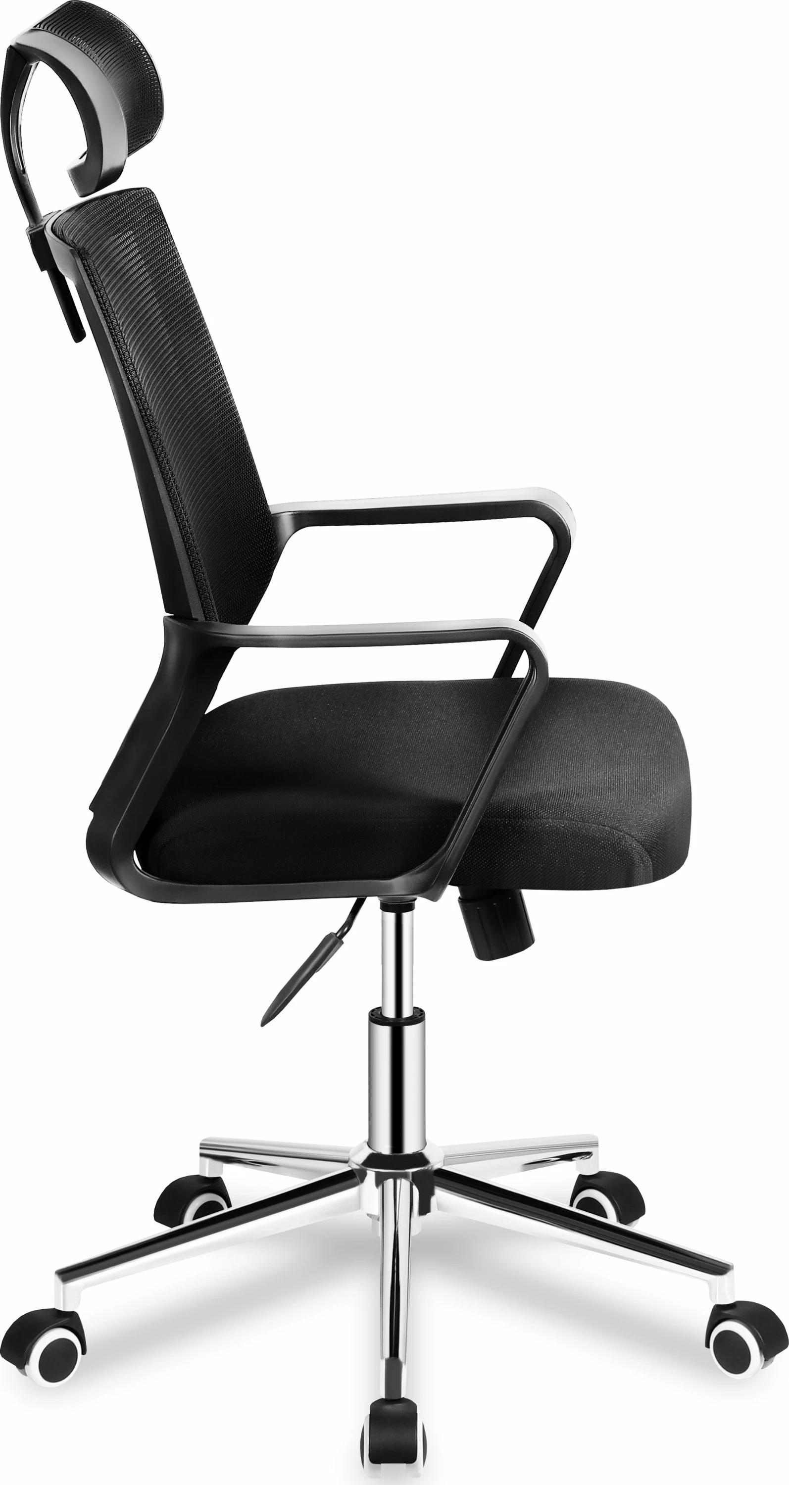 Karrige zyre ergonomike Huzaro Manager 2.1, Mesh HD, me rrota, max 130 kg, e zezë