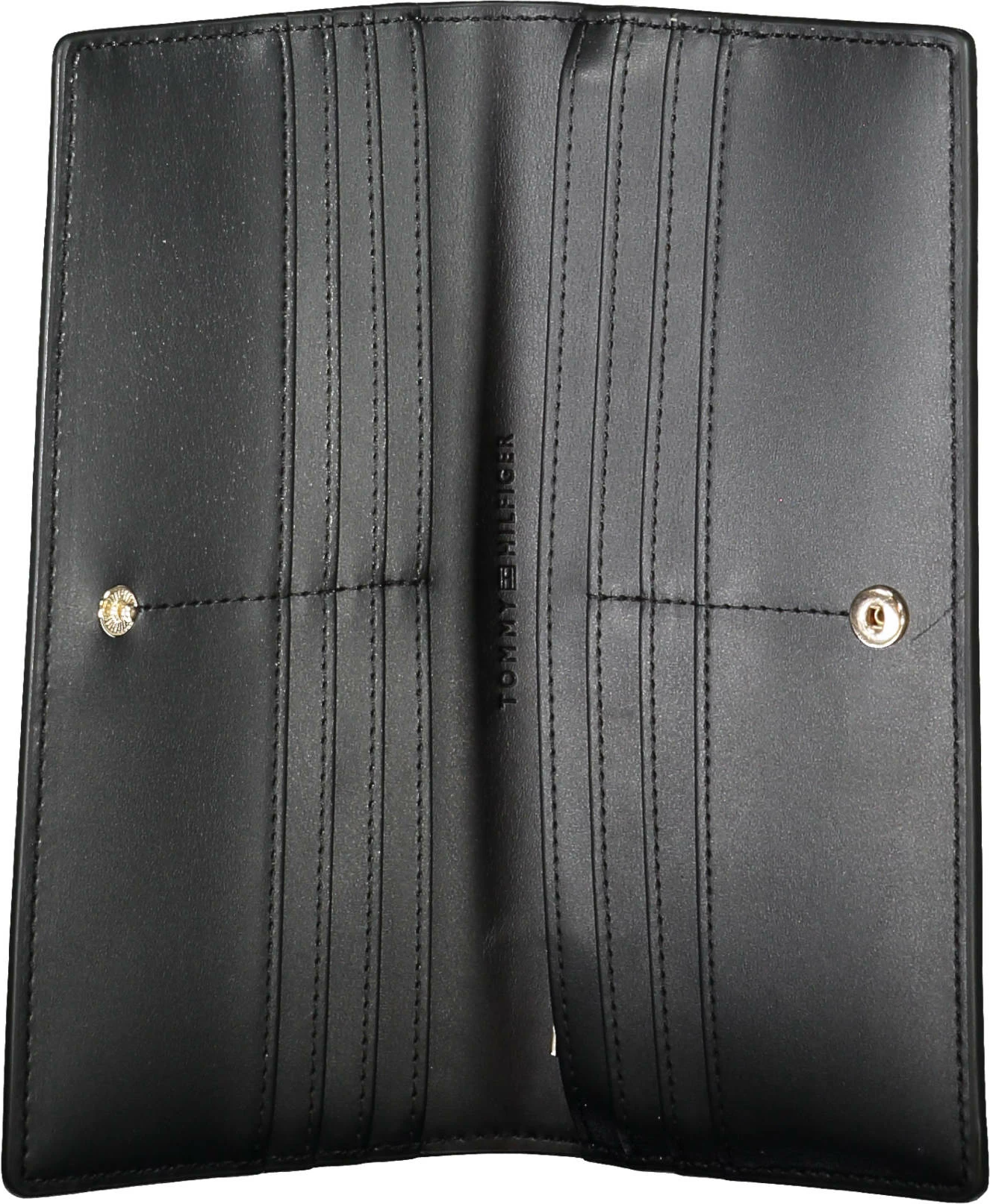 Portofol për femra Tommy Hilfiger, i zi