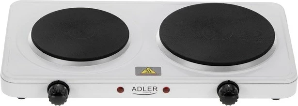 Sobë elektrike Adler AD 6520, 2 zona, 2500 W, e zezë