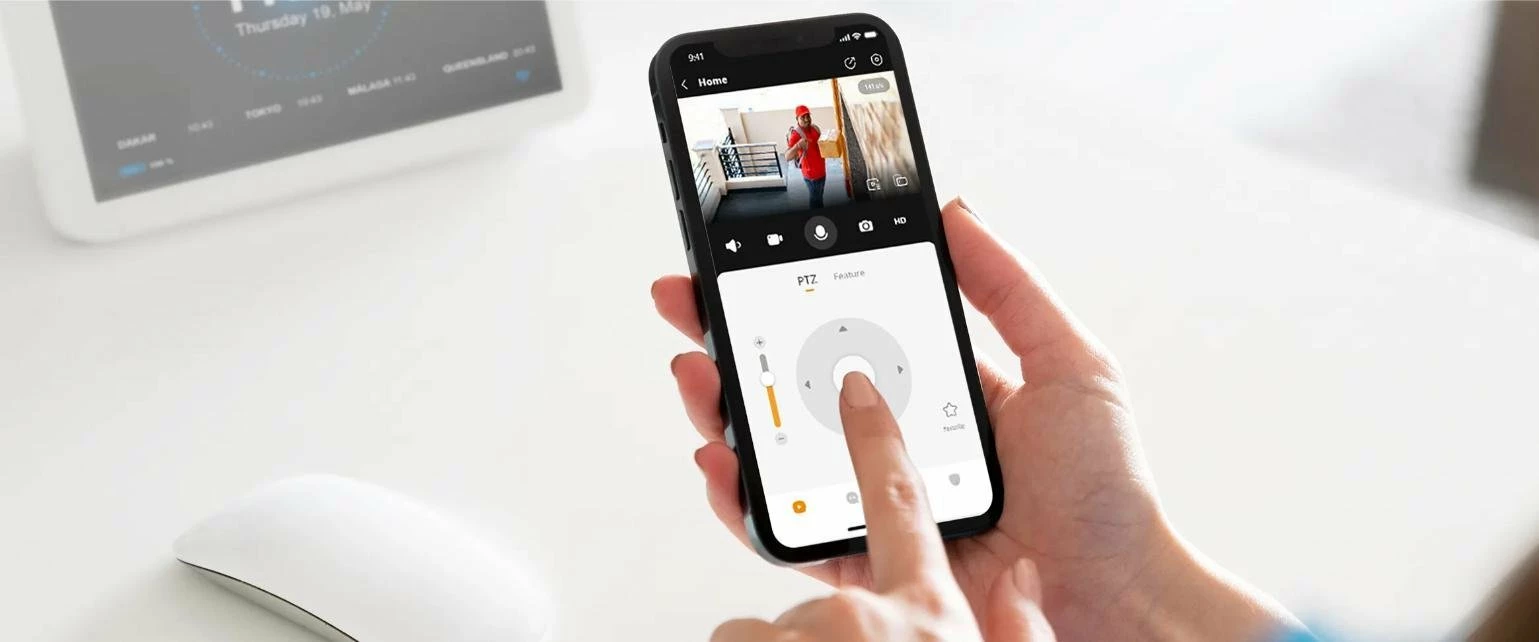 Kamerë sigurie IP PTZ IMOU Cruiser SC 4G LTE IPC-K7FP-5H0TE, 5MP, 3.6mm, IR 30m, e bardhë/zezë