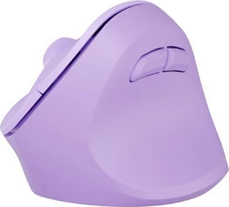 Maus vertikal pa kabllo Natec Crake 2, 6 butona, Bluetooth/2.4GHz, lavender