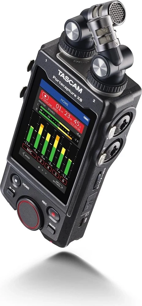 Regjistrues portativ Tascam Portacapture X8, i zi